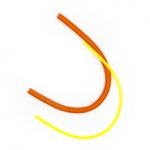 Goma tubular silicona de colores