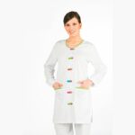 Vestaglia da donna con dettagli colorati