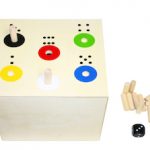 Cubo multifunción - números y colores
