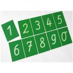 I numeri delle texture Montessori