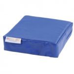 Blue vibrating cushion