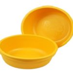 Ciotola di plastica arancione