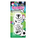 Soccer tatoo wafers