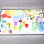 Vassoio artistico - tavolo luminoso