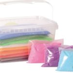 Set di sabbia colorata