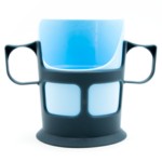 Vaso escotado con doble asa