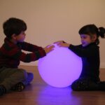 Sensory luminous ball