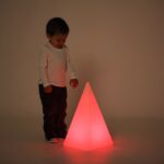 Sensory luminous pyramid