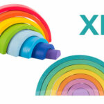Arcobaleno di legno XL
