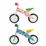 Bicicletta di legno senza pedali