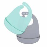 Bavaglino in silicone con tasca