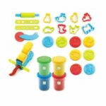 Plastilina y estuche con herramientas
