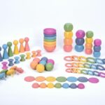 Gioco euristico - Super set Rainbow in legno
