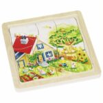 Puzzle de capas - Las 4 estaciones
