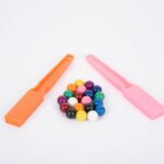 Set of magnetic wands and marbles