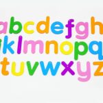 Sensory alphabet colors