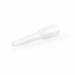 Non-return valve straw - plastic