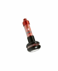 Láser terapéutico de mano Energy Laser L500 Pro, de cuerpo rojo y cabezal negro, de 808 nm y 500 mW