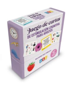 Juego de cartas de estimulación cognitivas para adultos