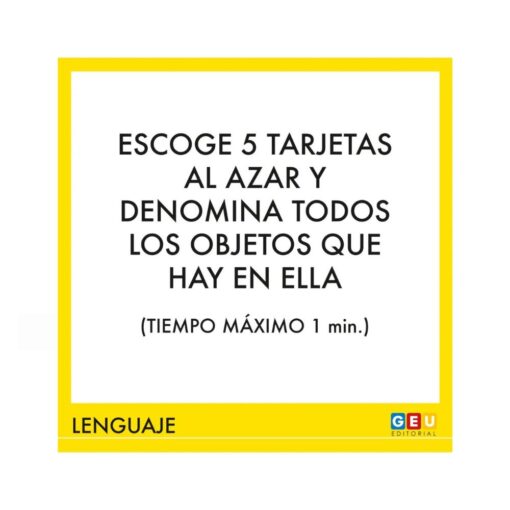 Juego de cartas de estimulación cognitivas para adultos - Image 8