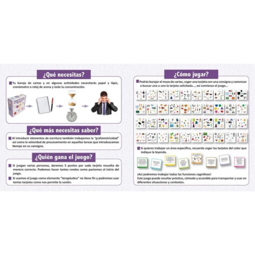 Juego de cartas de estimulación cognitivas para adultos - Image 3