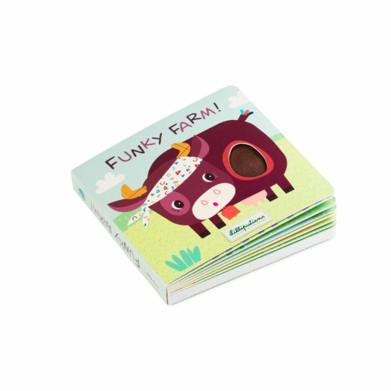 Libro de sonidos y texturas - En la granja - logopedicum