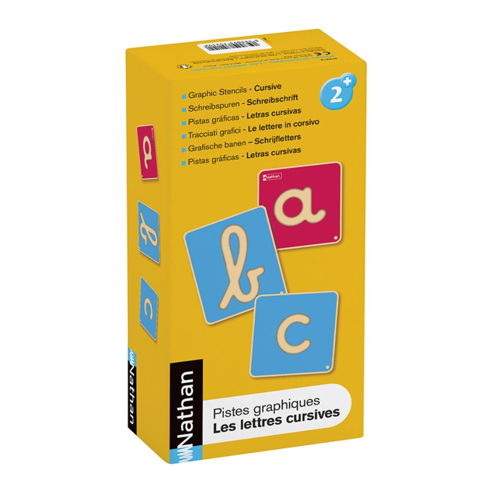 Pistas gráficas - Letras cursivas