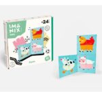 Imanix Baby - Puzzle animales magnético