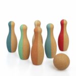 Juego de bolos de corcho - Little skittles