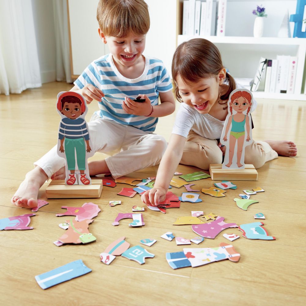 Rompecabezas magnético Puzzle para vestir logopedicum