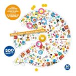 Puzzle búho botón - Juego de mesa de observación y escucha - Imagen 5