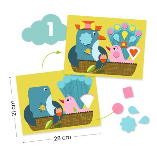 Cofre multiactividad manualidades - El gato y sus amigos - Image 2