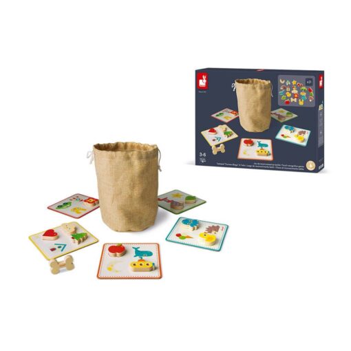 Juego de Reconocimiento táctil de madera - Memo Touch - immagine 6