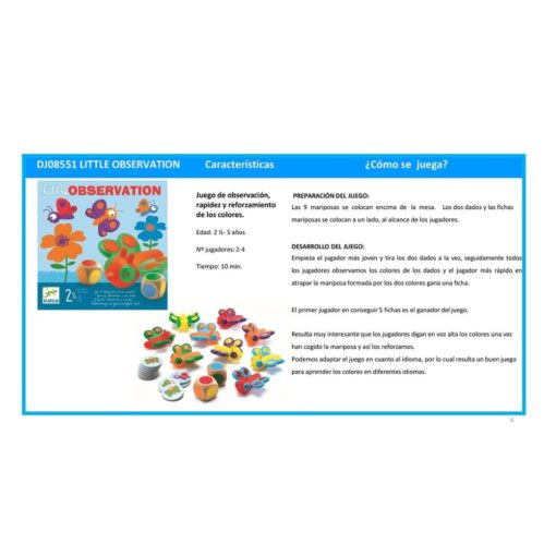 Mi primer juego de mesa - Little observation - immagine 3