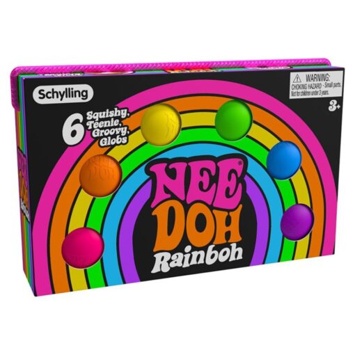 Pack de pelotas antiestrés mini - Arcoiris Teenie Needoh - Image 8