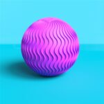 Pelota gigante Super ondas - fidget antiestrés - Image 3