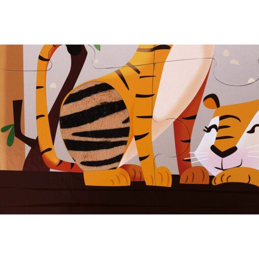 Puzzle táctil - Un día en el zoo - Imagen 5
