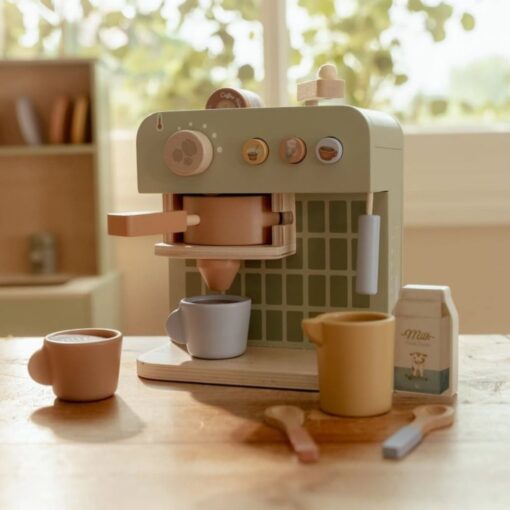 Cafetera grande de madera - Image 4