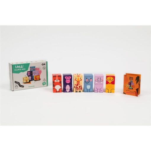 Ima Cube Baby - Puzzle magnético animales - immagine 2