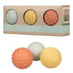 Set 3 pelotas sensoriales - Pequeña granja
