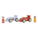 Set de coches de carreras de madera - Con retroceso - Image 5