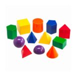 Set de figuras geométricas tridimensionales