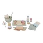Set de repostería de madera