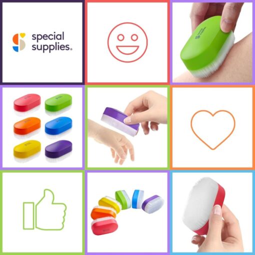 Cepillos para integración sensorial – Pack de 6 - Imagen 3