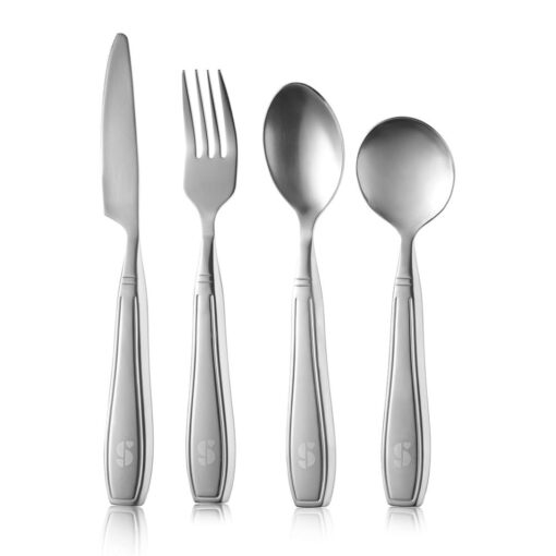 Talheres com peso em aço inoxidável para tremores e Parkinson - Image 3