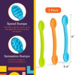 Cucchiai doppi con texture – Confezione da 3 pezzi - immagine 3