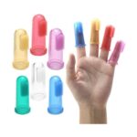 Confezione da 6 spazzolini da denti in silicone