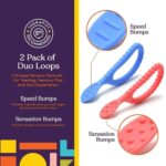 Confezione di cucchiai con superficie ruvida - Duo Spoon Loops - immagine 3