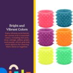 Pulseras elásticas con texturas – Pack de 6 - Imagen 5