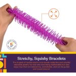 Pulseras sensoriales Squishy – Pack de 6 - Imagen 7